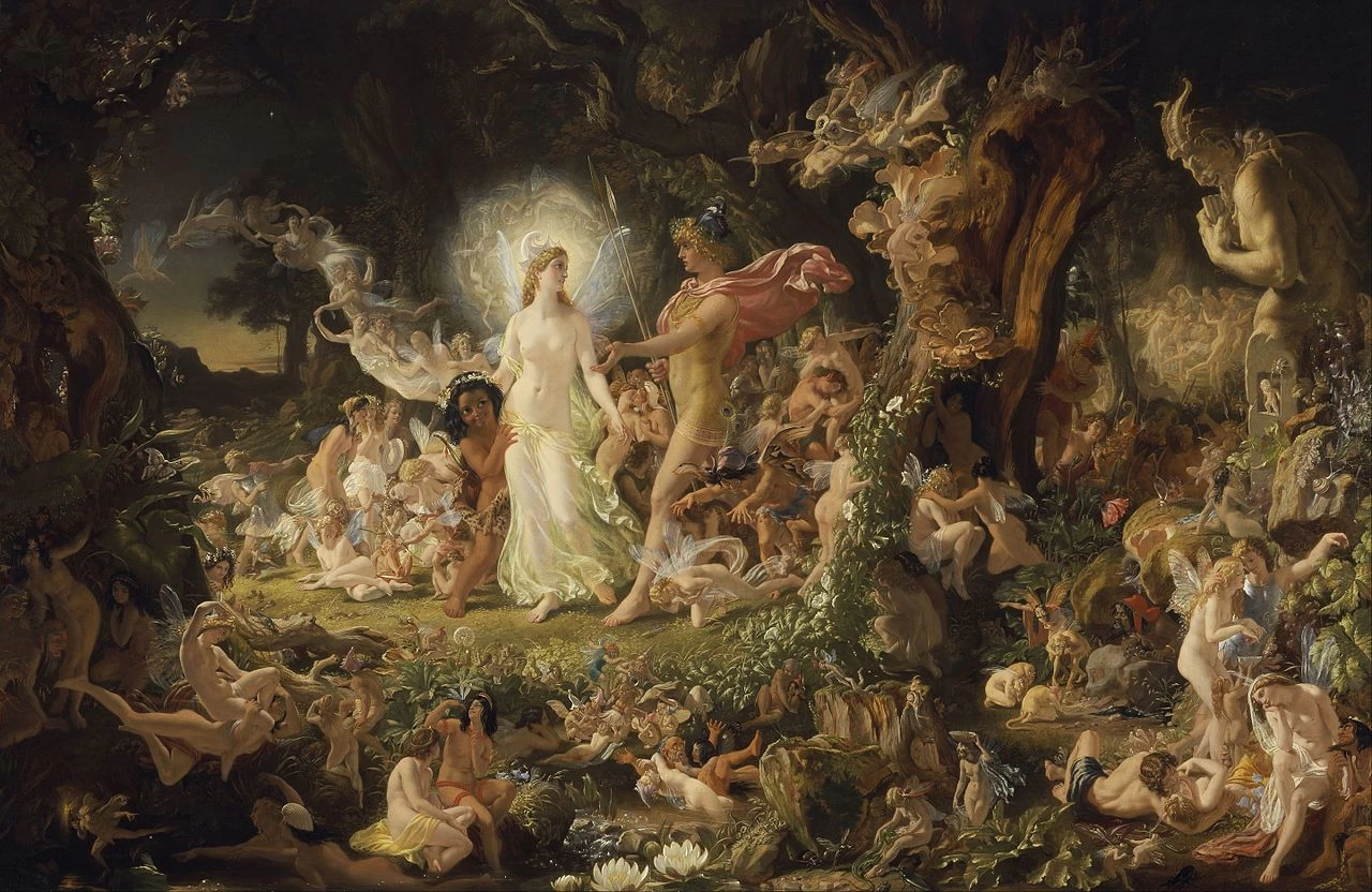 Il litigio fra Oberon e Titania - Scottish National Gallery